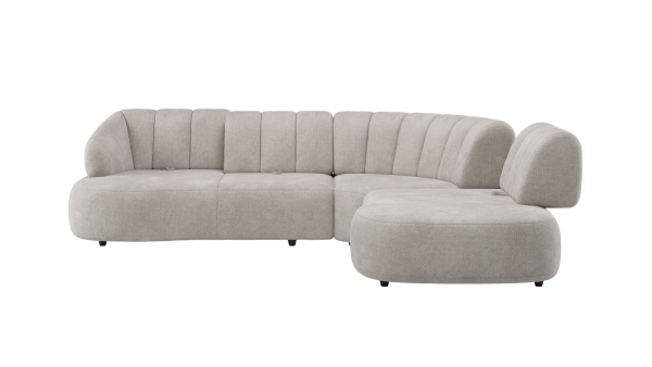 BURGOS - 2,5 zits arm links flex - hoek big fix - ottomane rechts small flex