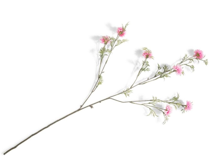 Ball Mum Spray H93Cm - Rose - Image 1