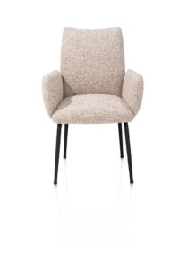 Bovina, chaise à accoudoirs - 4 pieds - Image 2