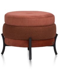 Timeless - Macaron poef H43cm - koper