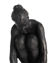 Circle Lady beeld H54cm - Zwart - Afbeelding 2