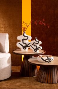 Curvy schaal D29cm - Multikleur - Afbeelding 2