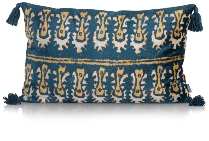 Daisy Coussin 40X60Cm - Bleu - Image 1