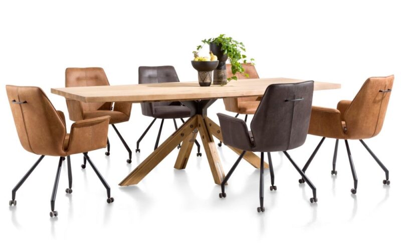 Jardino, Table 230 X 105 Cm - Pied Central - Image 4