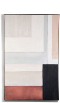 Tijn schilderij 90x140cm - Multikleur