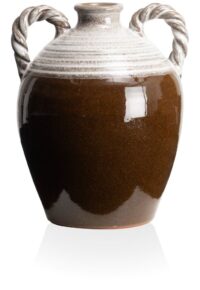Nera vase H26cm - Brun