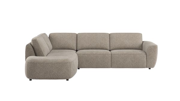 MERANO - Merano, hoekbank links - Stof Bellini