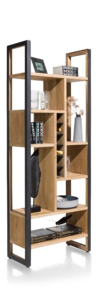 Metalo, roomdivider 75 cm - 8-niches + 6-wijnvakken - Afbeelding 3